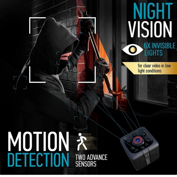 Mini Spy Camera 1080P Hidden Camera V2.0 - Picture 6 of 6